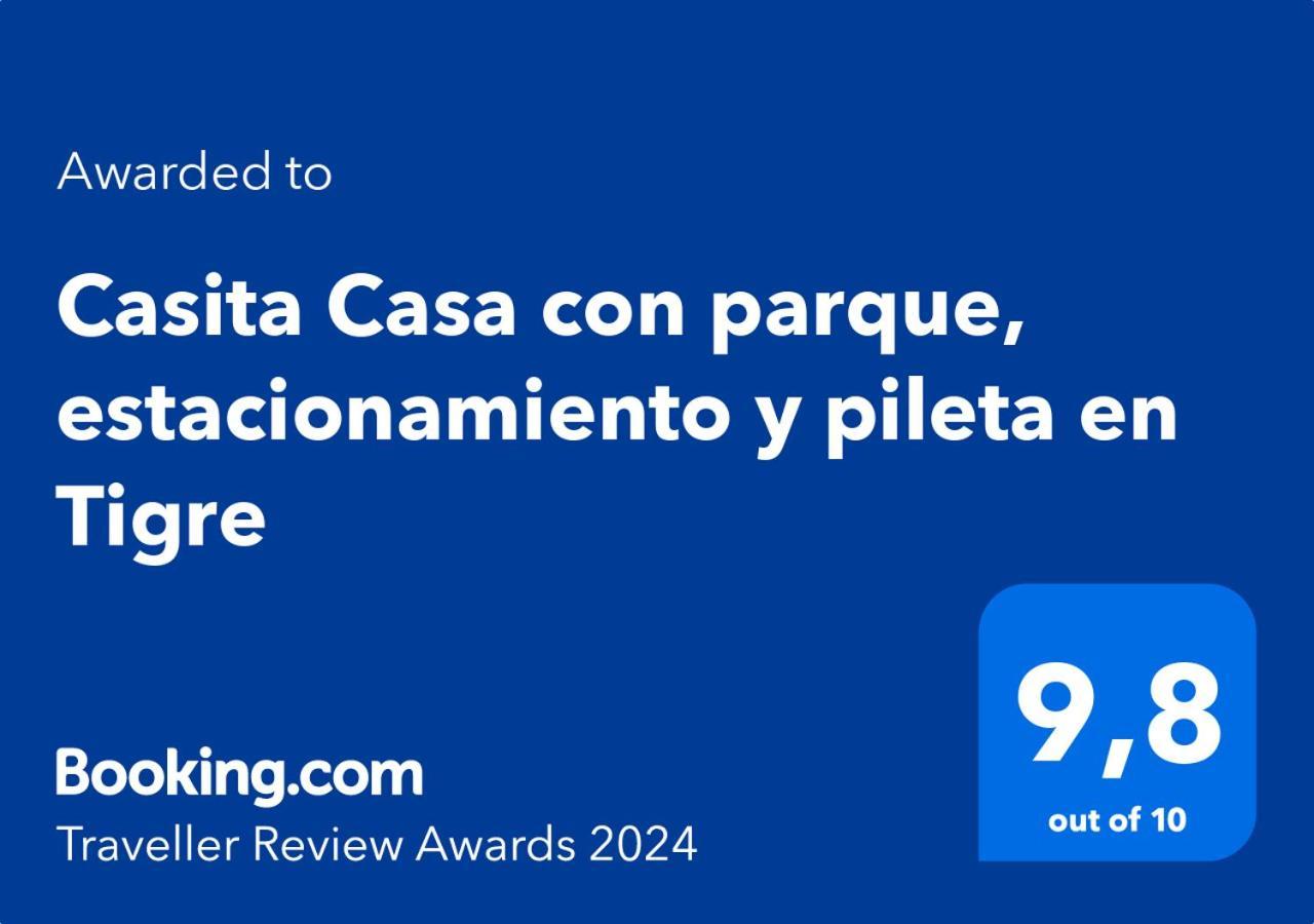 Casita Casa Con Parque, Estacionamiento Y Pileta En Tigre Villa Exterior photo